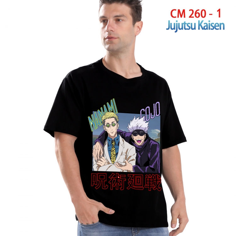 Jujutsu Kaisen Printed short-sleeved cotton T-shirt from S to 4XL  260 1