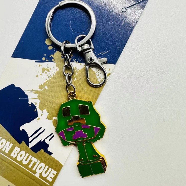 Minecraft  Animation metal keychain pendant price for 5 pcs