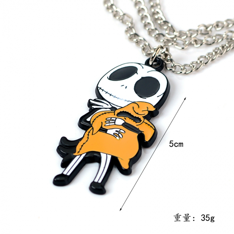 The Nightmare Before Christmas Anime cartoon metal necklace pendant price for 5 pcs