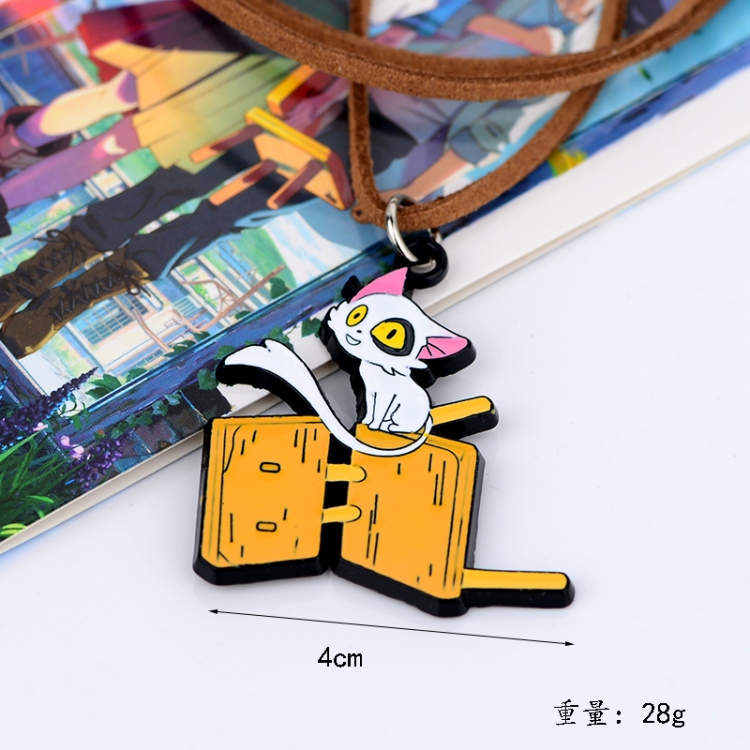 Tour of Bell and Bud Anime Surrounding Leather Rope Necklace Pendant price for 5 pcs