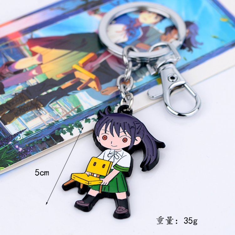 Tour of Bell and Bud Animation peripheral metal keychain pendant price for 5 pcs