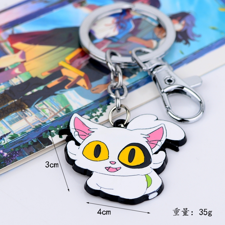 Tour of Bell and Bud Animation peripheral metal keychain pendant price for 5 pcs