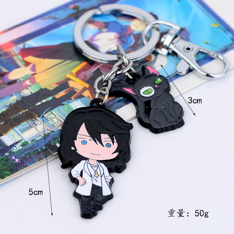 Tour of Bell and Bud Anime peripheral double pendant keychain pendant  price for 5 pcs
