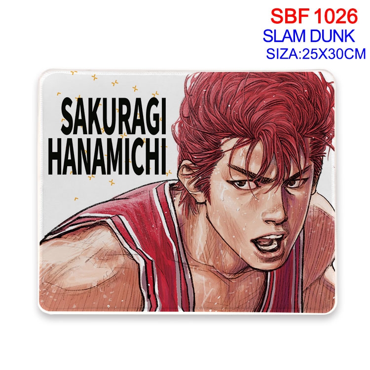Slam Dunk Anime peripheral edge lock mouse pad 25X30cm SBF-1026-2