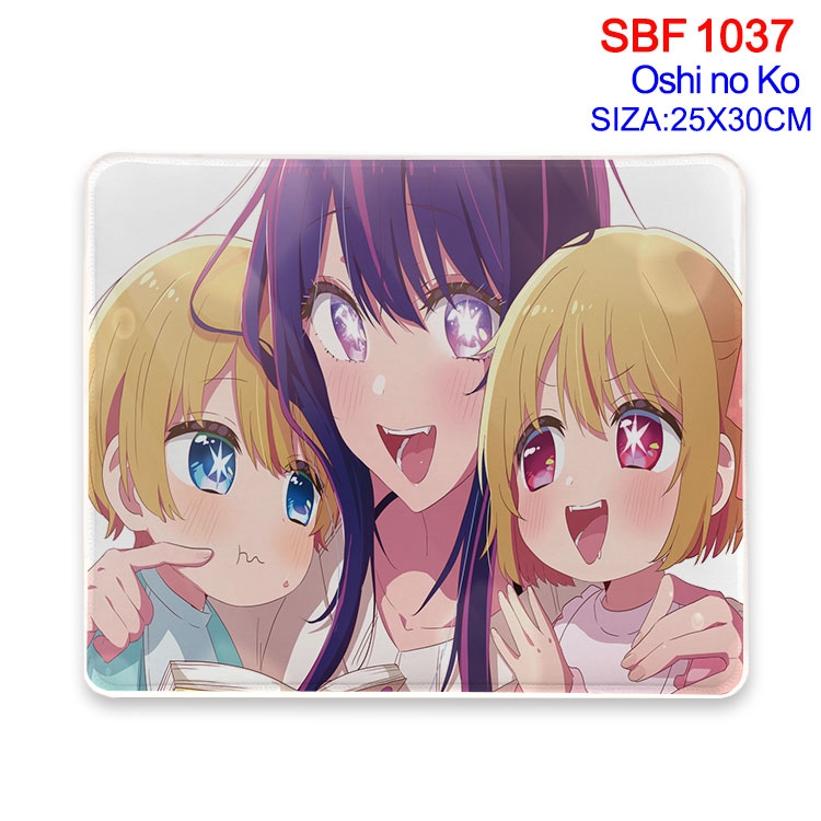 Oshi no ko Anime peripheral edge lock mouse pad 25X30cm  SBF-1037-2