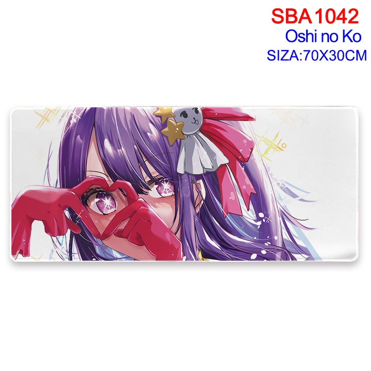 Oshi no ko Animation peripheral locking mouse pad 70X30cm SBA-1042-2