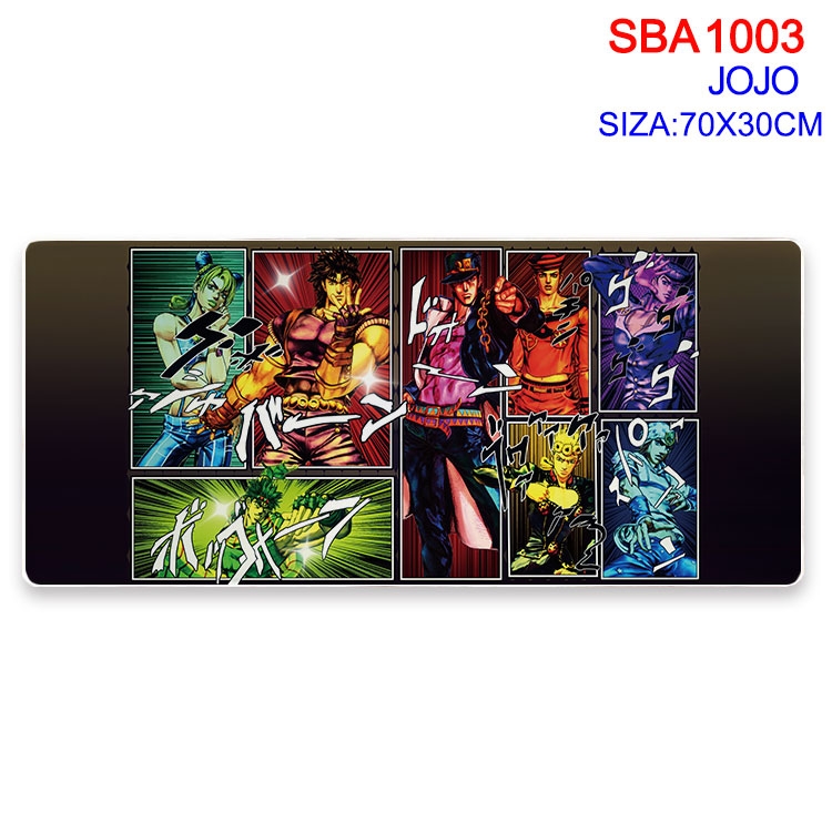 JoJos Bizarre Adventure Animation peripheral locking mouse pad 70X30cm  SBA-1003-2