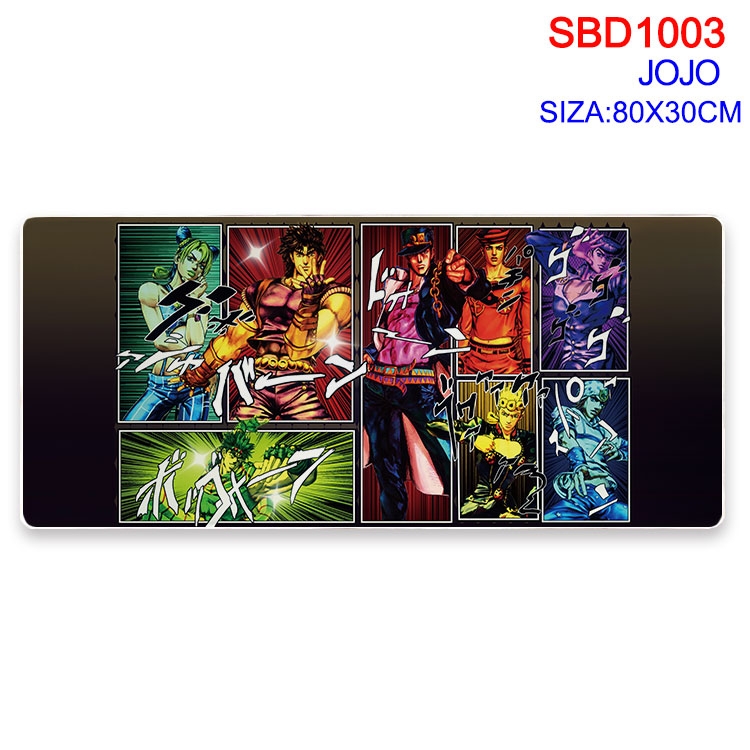 JoJos Bizarre Adventure Animation peripheral locking mouse pad 80X30cm SBD-1003-2