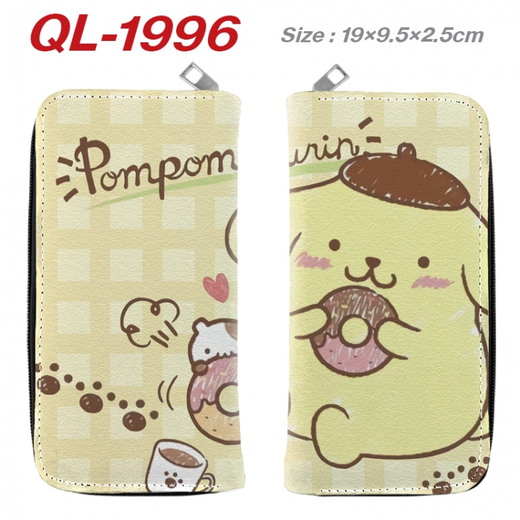 sanrio Animation perimeter long zipper wallet 19.5x9.5x2.5cm  QL-1996A
