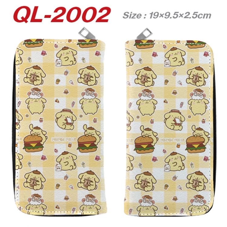sanrio Animation perimeter long zipper wallet 19.5x9.5x2.5cm QL-2002A