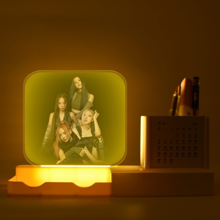 BLACKPINK  New acrylic pencil holder night light bracket