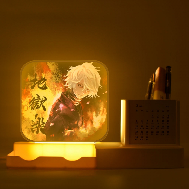 jigokuraku New acrylic pencil holder night light bracket