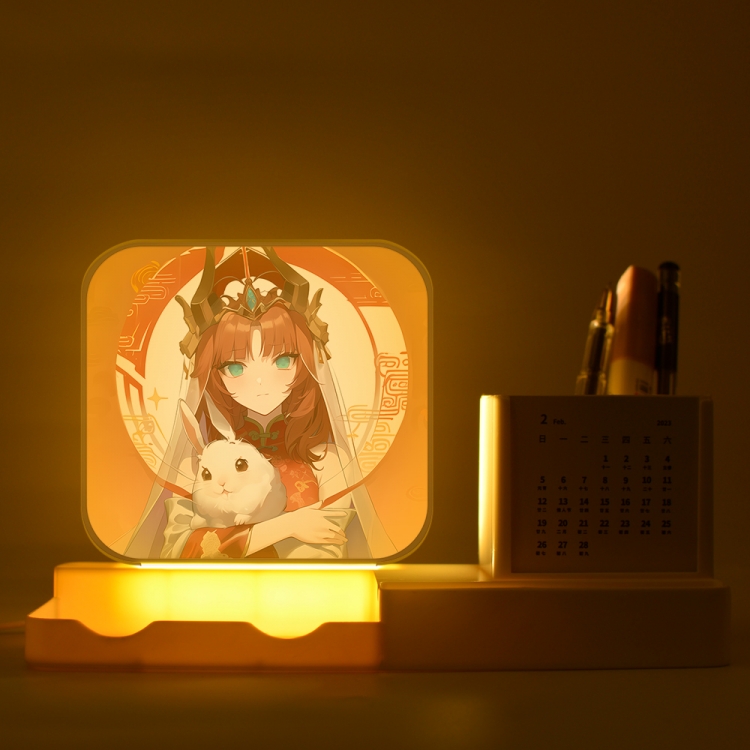 Genshin Impact Nilou New acrylic pencil holder night light bracket