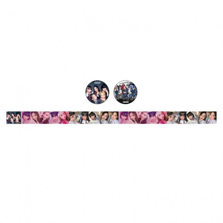 LESS  Hand account stickers self-adhesive paper adhesive tape price for 5 pcs  ZJD007-9