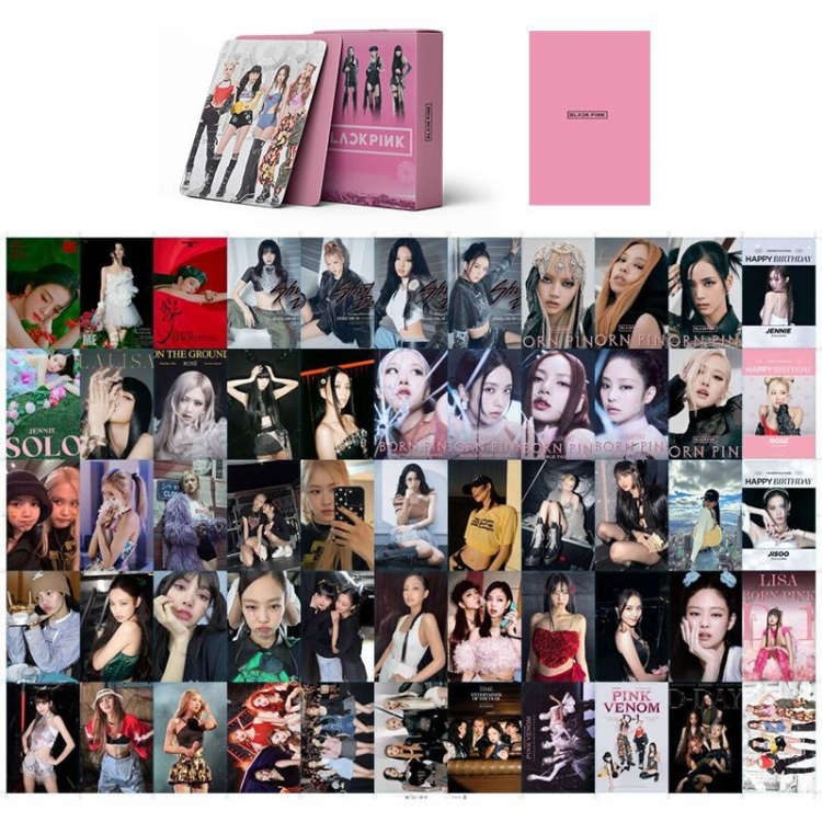 BLACKPINK South Korean celebrity peripheral random card photo card a set of 55 price for 5 pcs