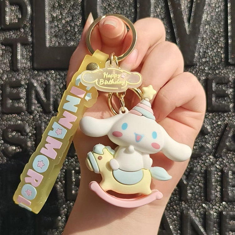 sanrio Cartoon peripheral car keychain bag hanging accessories price for 5 pcs