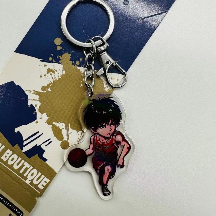 Slam Dunk Anime peripheral acrylic key chain pendant price for 5 pcs 3351