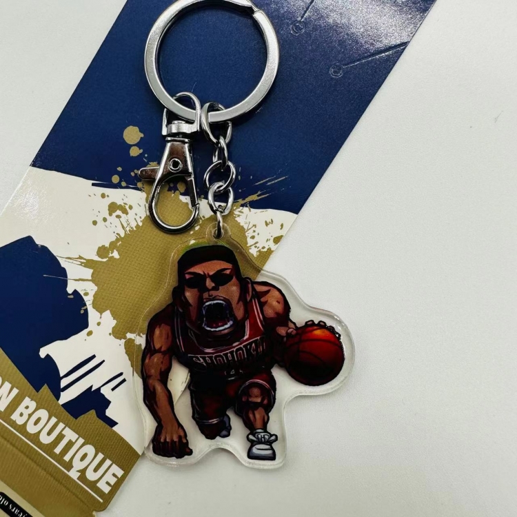 Slam Dunk Anime peripheral acrylic key chain pendant price for 5 pcs  3414