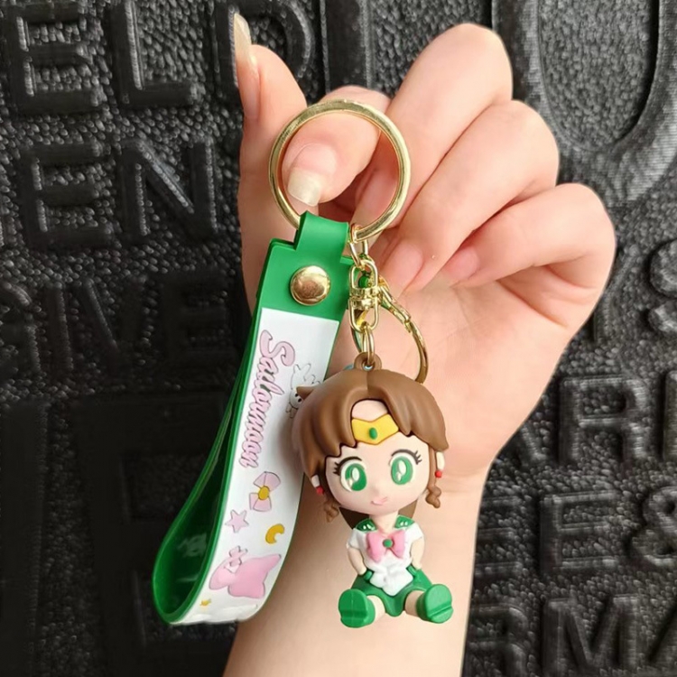 sailormoon Anime peripheral resin car keychain bag hanging accessories price for 5 pcs