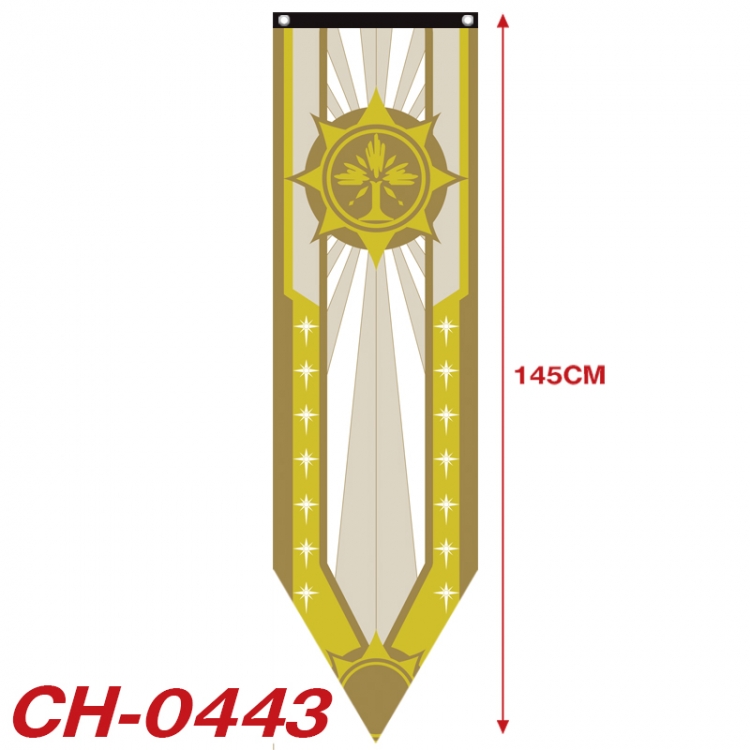 Honkai: Star  Anime Peripheral Full Color Printing Banner 40X145CM CH-0443
