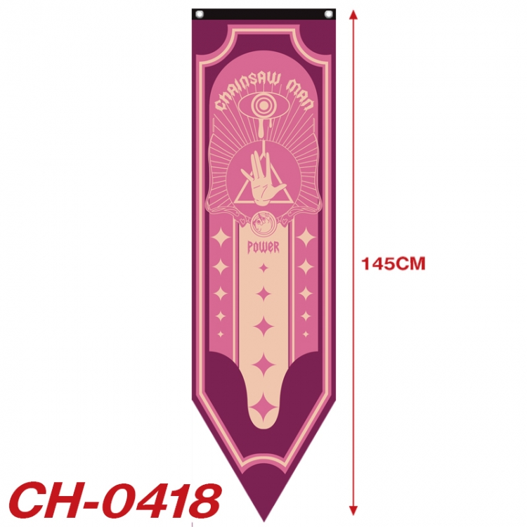 Chainsaw man Anime Peripheral Full Color Printing Banner 40X145CM CH-0418