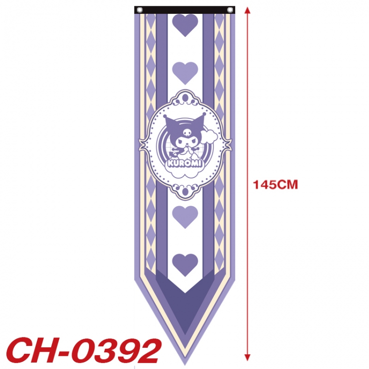 Sanrio Anime Peripheral Full Color Printing Banner 40X145CM CH-0392