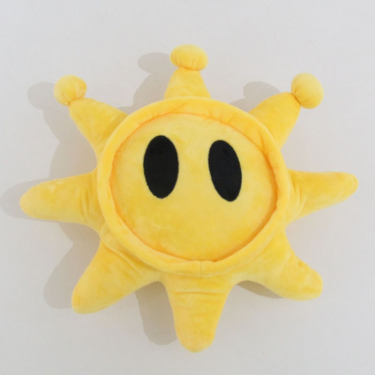 Shine Sprite Super Mario Elastic fabric with down cotton plush toy 28x26x8cm