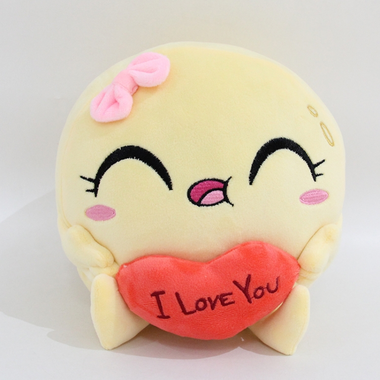 Choco and Pancake  Elastic cloth and down cotton plush doll toy 18x18x13cm