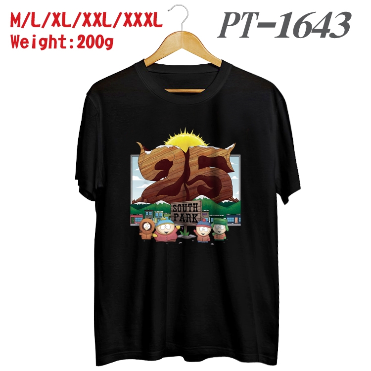 South Park Anime Cotton Color Book Print Short Sleeve T-Shirt from M to 3XL PT1643