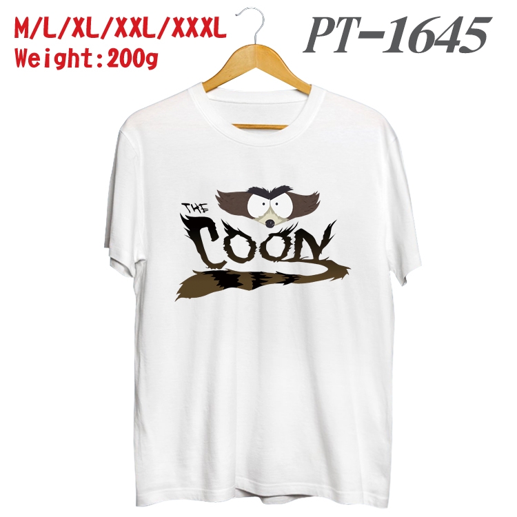 South Park Anime Cotton Color Book Print Short Sleeve T-Shirt from M to 3XL PT1645