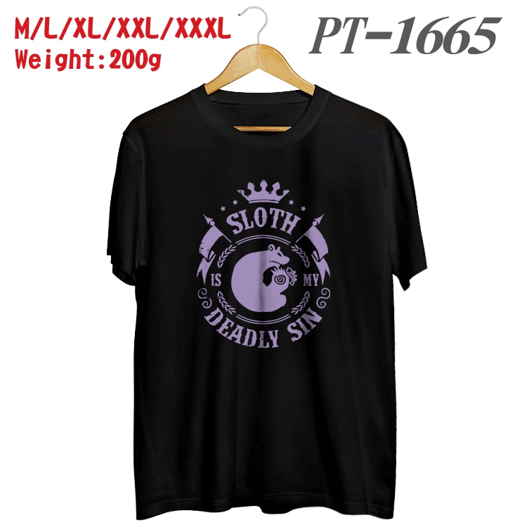 The Seven Deadly Sins Anime Cotton Color Book Print Short Sleeve T-Shirt from M to 3XL PT1665
