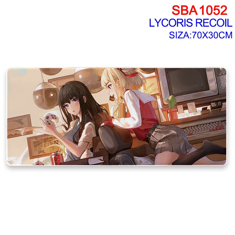 Lycoris Recoil Animation peripheral locking mouse pad 70X30cm  SBA-1052-2