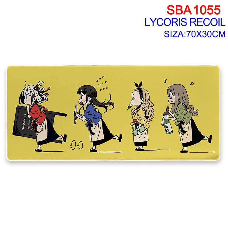Lycoris Recoil Animation peripheral locking mouse pad 70X30cm SBA-1055-2