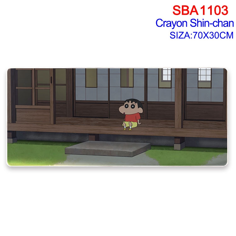 CrayonShin Animation peripheral locking mouse pad 70X30cm SBA-1103-2