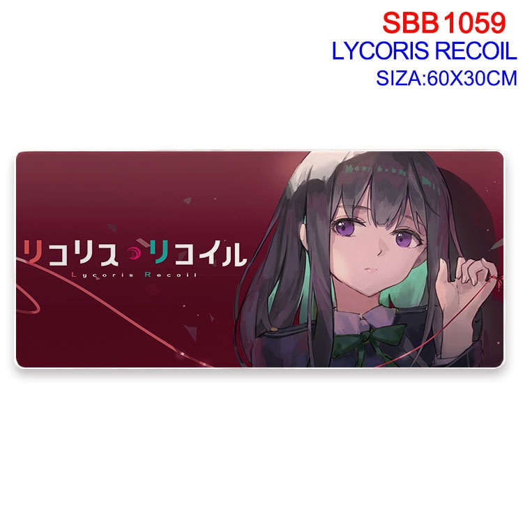 Lycoris Recoil Animation peripheral locking mouse pad 60X30cm SBB-1059-2