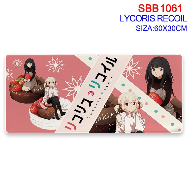 Lycoris Recoil Animation peripheral locking mouse pad 60X30cm SBB-1061-2