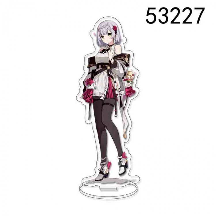 Genshin Impact Anime characters acrylic Standing Plates Keychain 15CM