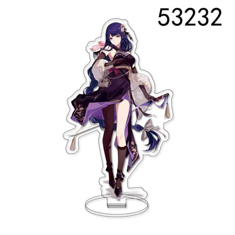 Genshin Impact Anime characters acrylic Standing Plates Keychain 15CM