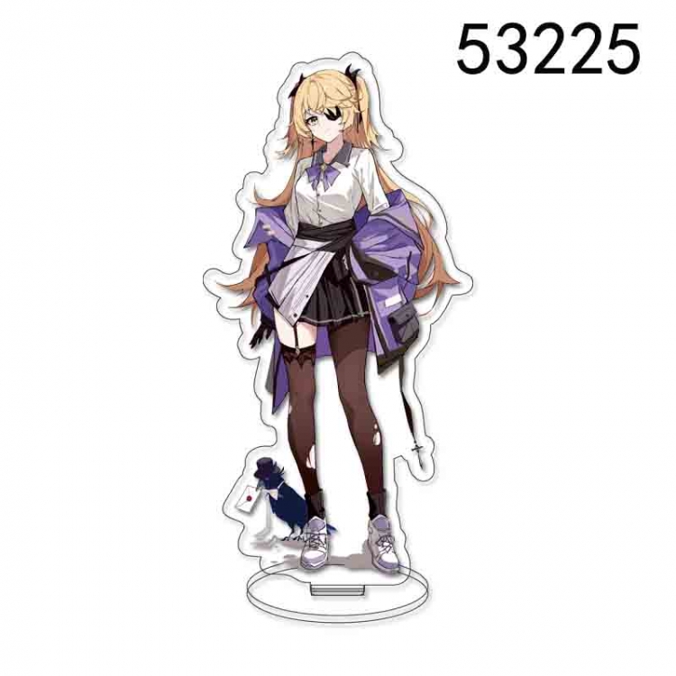 Genshin Impact Anime characters acrylic Standing Plates Keychain 15CM