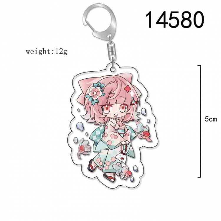 Dangan-Ronpa Anime Acrylic Keychain Charm price for 5 pcs 14580