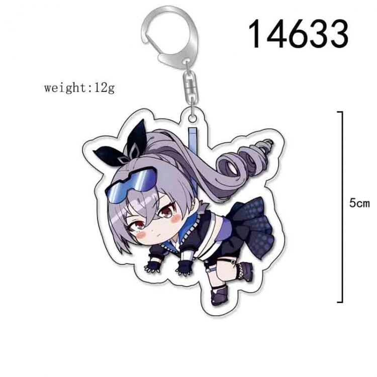 Collapse 3 Anime Acrylic Keychain Charm price for 5 pcs 14633