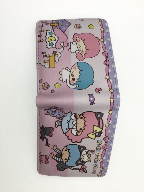 Sanrio cartoon two fold  Short wallet 11X9.5CM 60G  B1546
