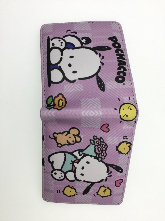 Sanrio cartoon two fold  Short wallet 11X9.5CM 60G B1539