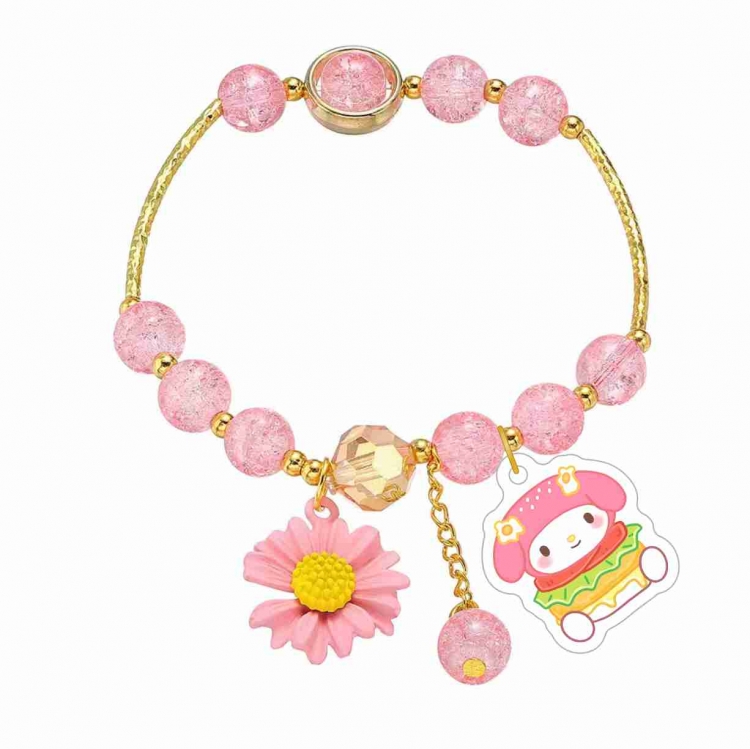 Sanrio Peripheral acrylic crystal bracelet gift jewelry bracelet price for 5 pcs