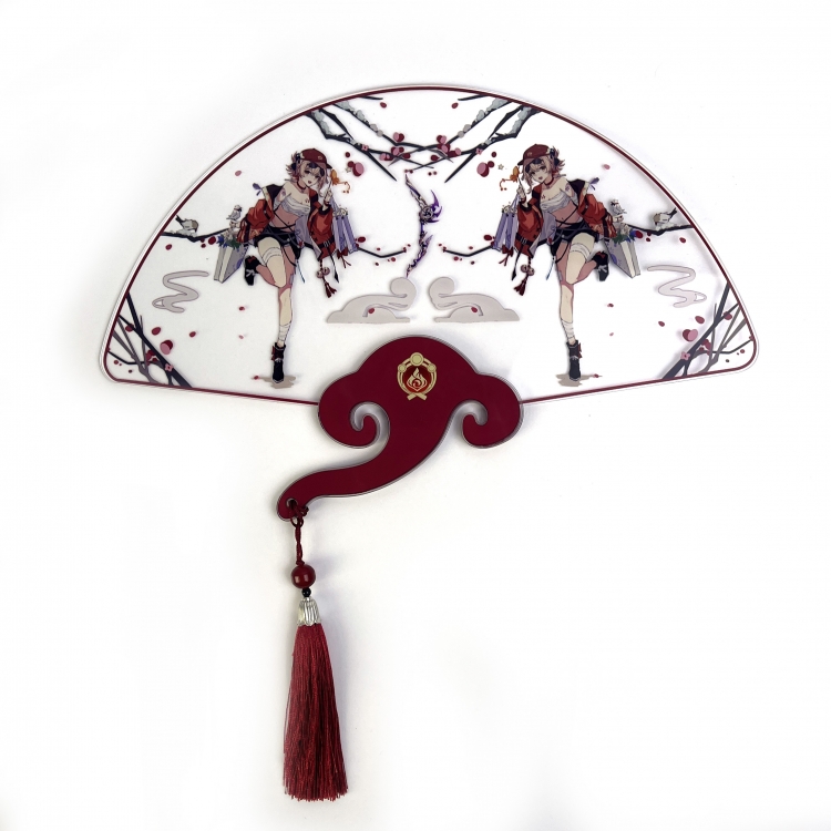 Genshin Impact Anime peripheral retro acrylic fan price for 5 pcs 5708