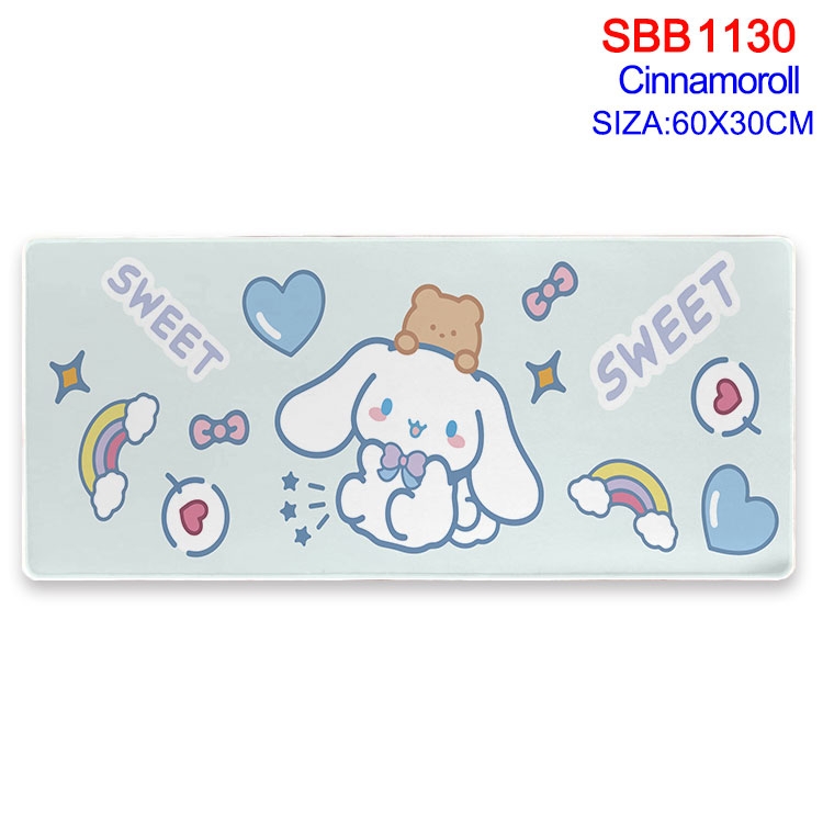 Cinnamoroll cartoon peripheral locking mouse pad 60X30cm SBB-1130