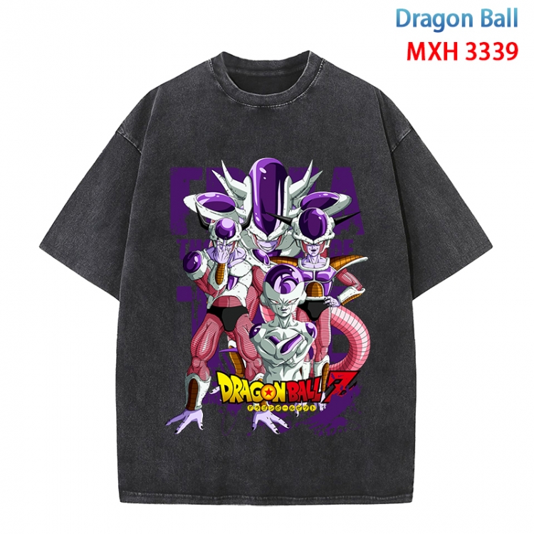 DRAGON BALL Anime peripheral pure cotton washed and worn T-shirt from S to 4XL