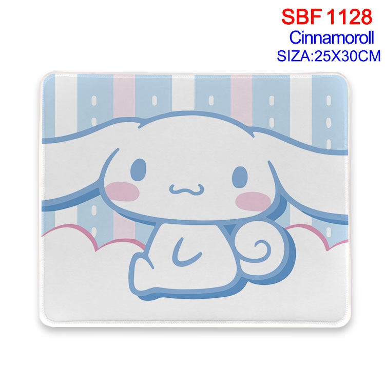 Cinnamoroll Anime peripheral edge lock mouse pad 25X30cm  SBF-1128-2