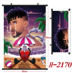 bad bunny Anime Black Plastic ...