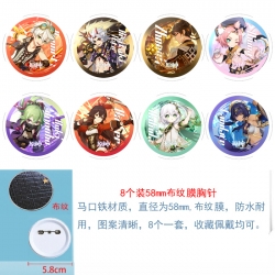 Genshin Impact Anime Round clo...